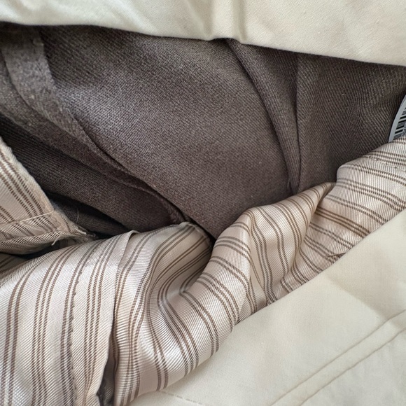 Zara Women's Wide Leg Brown Pants - Picture 7 of 11